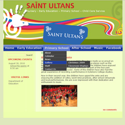 Saint Ultans (St. Ultans) Primary School Website